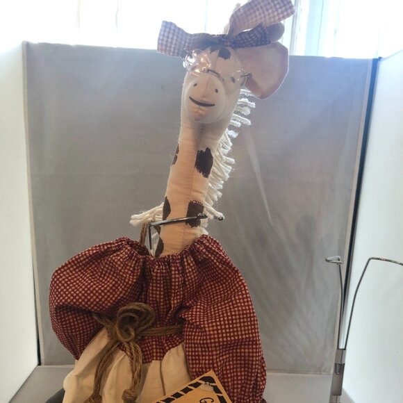 Overly-Raker NOAH'S ARK COLLECTION Giraffe, Elephant & Giraffe Vintage New - Picture 3 of 8